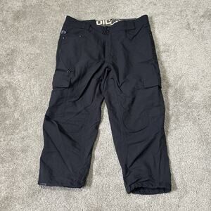 Men's Zoic Black DuraFlex Fabric Reign Knickers Size 32